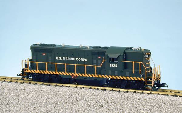 USA-Trains US Marine Corps GP7 Locomotive - Green ,Spur G
