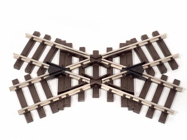 Train Line45 NI Crossing 45 °, 30.5 cm, scale G