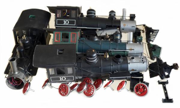 Bachmann steam locomotive type 4-6-0, spare part 20 gauge G
