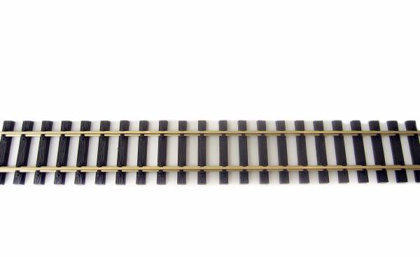 10 Thiel brass tracks, straight, L = 600 mm, gauge G
