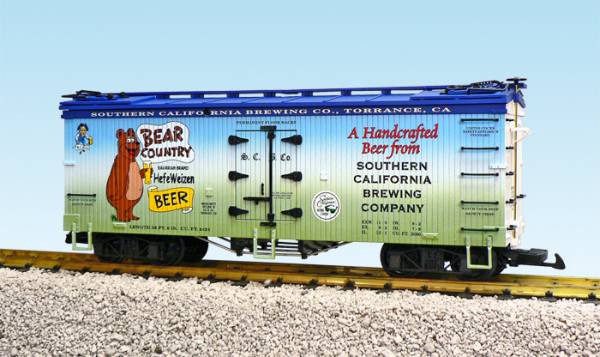 USA-Trains Bear Country Beer 3 Tone Blue/White/Green ,Spur G
