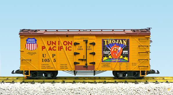 USA-Trains Union Pacific /Trojan Apples (#1055) – Yellow/BC Red ,Spur G