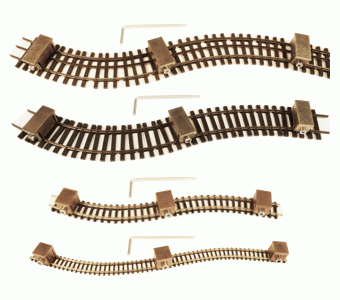 Massoth Flexible Track Bender H0 Scale, brass, 16,5mm (3/pack)