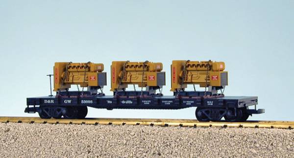 USA-Trains D&RGW - Black,Spur G
