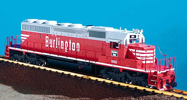 USA-Trains Burlington Route - Red/White/Gray ,Spur G