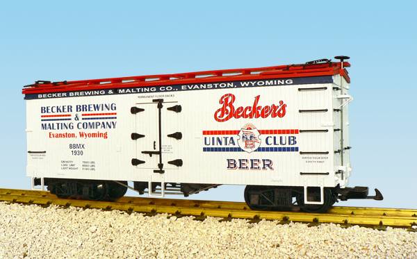 USA-Trains Becker's Beer White/Red ,Spur G