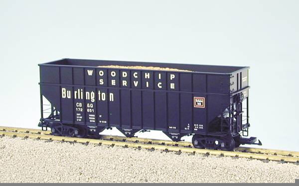 USA-Trains Burlington Route - Black ,Spur G