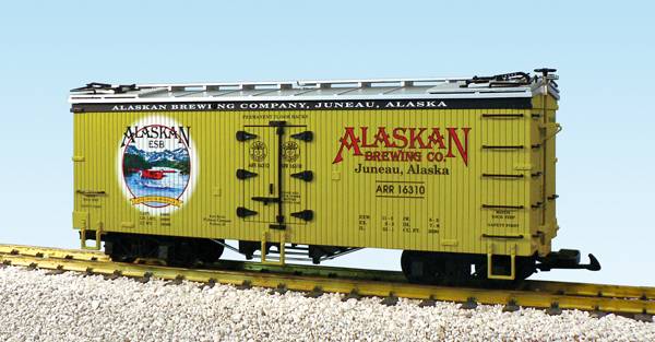 USA-Trains Alaska Brewing Bitter Ale - Green/Silver,Spur G