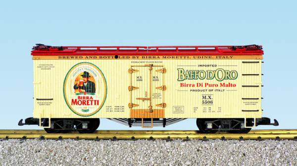 USA-Trains Birra Moretti– Cream/Red ,Spur G