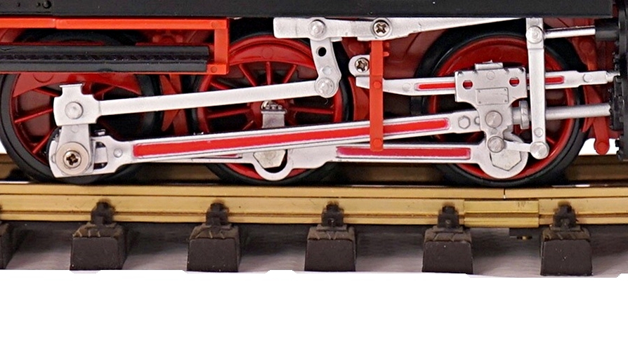 Train Spare Plastic Wheel Sets for Steam Locomotive Br 99 6001-4 G Scale 