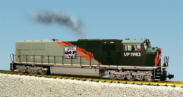 USA-Trains UP Heritage/Western Pacific - Black/Gray ,Spur G
