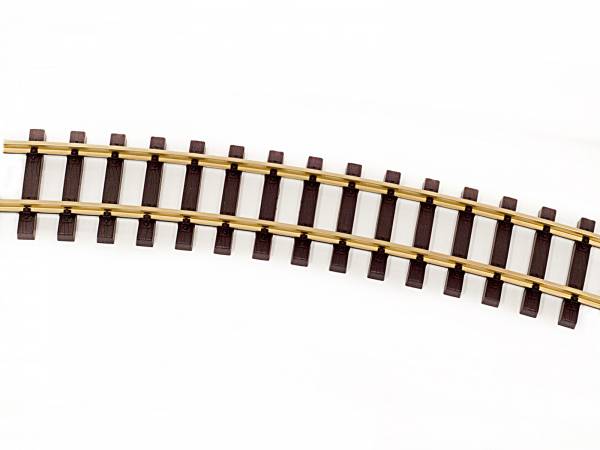 Thiel Curved Track R2500mm Brass, 16 Pieces (Circle), G Scale