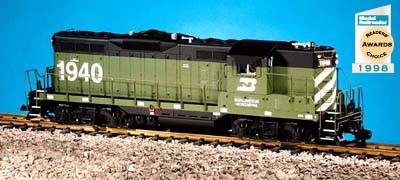 USA-Trains Burlington Northern GP9 Green/Black ,Spur G