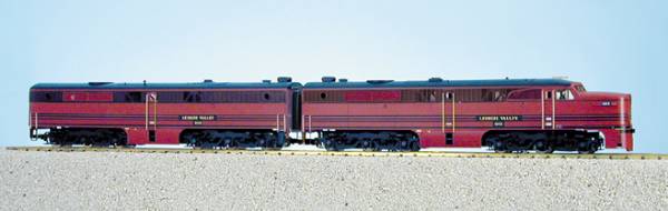 USA-Trains Lehigh Valley PA-1 & PB-1 - Cornell Red ,Spur G