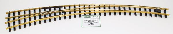 Thiel Innenbogenweiche links 38°/28° R1350/1925mm, Ms, Spur G