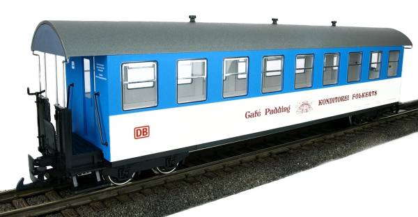 Tren Line45 coche de pasajeros Wangerooge, Cafe, 3330704, 9 ventanas, carril G