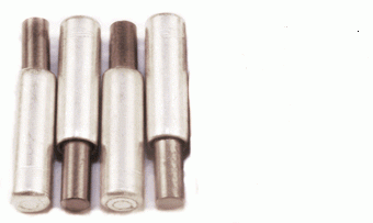 Massoth Set 4 Kohleschleifer 14mm mit Feder, Spur G, Spur II (64mm), Spur 2
