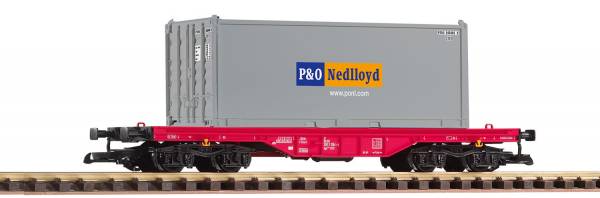 Piko G-Flachwagen mit Container P&O/Nedlloyd NS VI Spur G