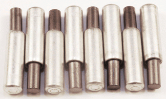 Massoth Set 8 Kohleschleifer 16mm mit Feder für Spur G Loks