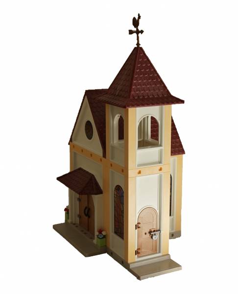 Playmobil Kirche Umbau geschlossen