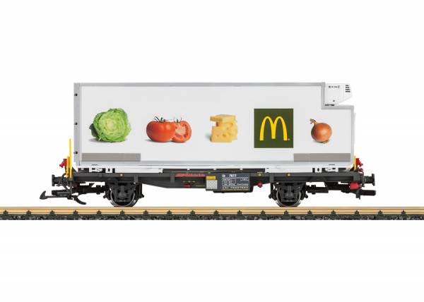 Containerwagen McDonalds RhB