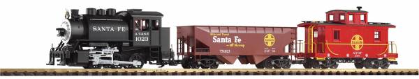 Piko G-Start-Set Santa Fe Güterzug Spur G