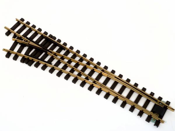 Train Line45 Weiche links, Radius 210cm, ohne Antrieb