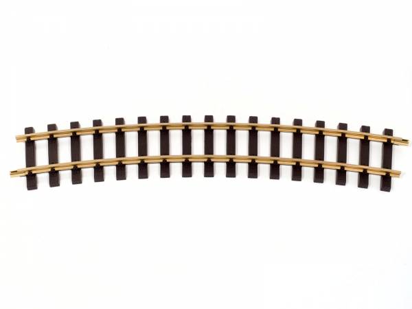 Train Line45 12 Messing Gleise, gebogen, R = 120cm, Spur G, auch für LGB
