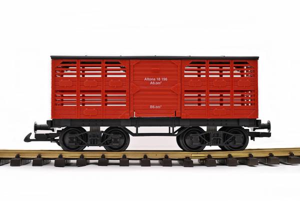 Carro per bestiame Zenner G gauge Dreggestelle, pochette, tracciato G garden railway